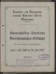Vorschaubild von Geschäfts-Bericht und Rechnungs-Ablage der Emaillier- und Stanzwerke