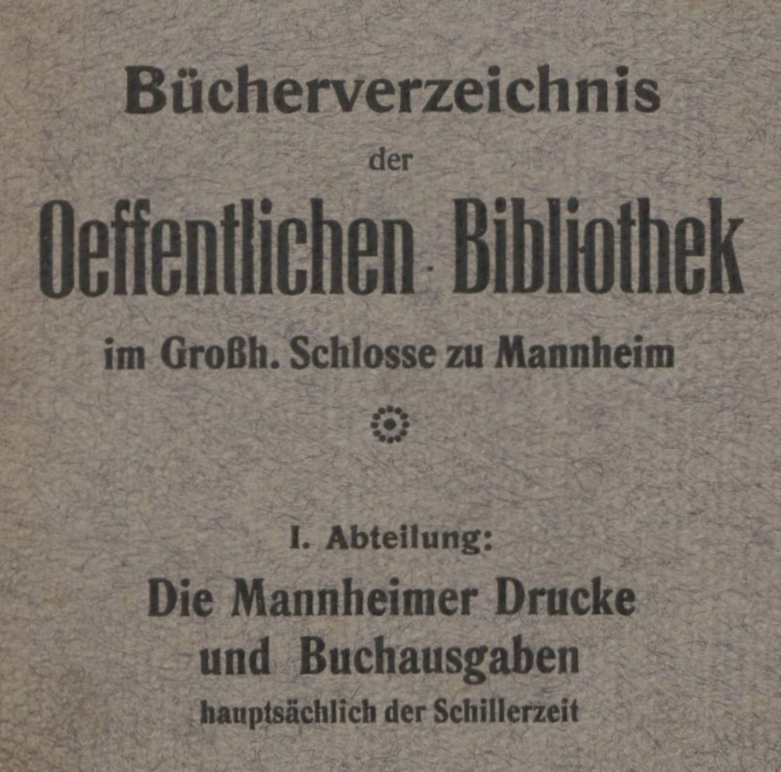 Vorschaubild Mannheimensien