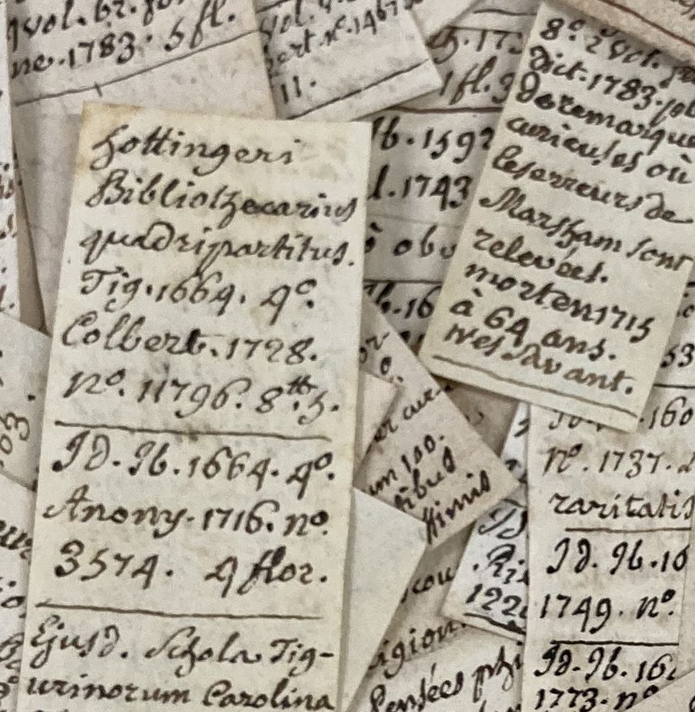 Vorschaubild Nachlass Desbillons