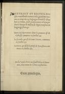 Vorschaubild von Extraict ov recveil des isles nouuellement trouuées en la grand mer Océane ou temps du Roy Despaigne Fernand & Elizabeth sa femme