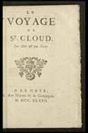 Voyage de St. Cloud par mer & par terre