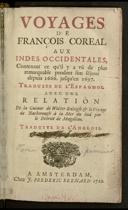 [The Voyages de François Coreal aux Indes occidentales]