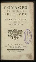 [Voyages du Capitaine Gulliver en divers pays éloignés]